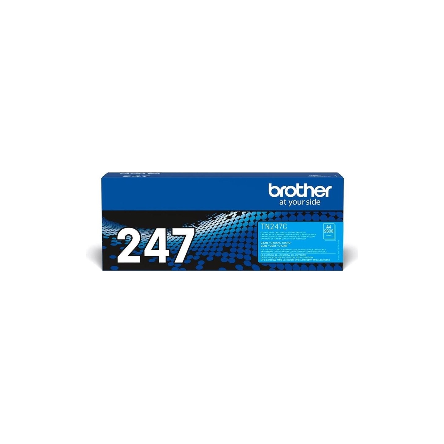 Brother TN-247C CYAN TONER CARTRIDGE, YIELD 2,300 PAGES