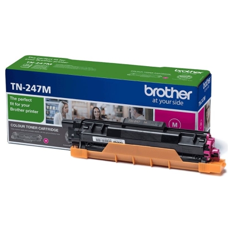 Brother TN-247C MAGENTA TONER CARTRIDGE, YIELD 2,300 PAGES