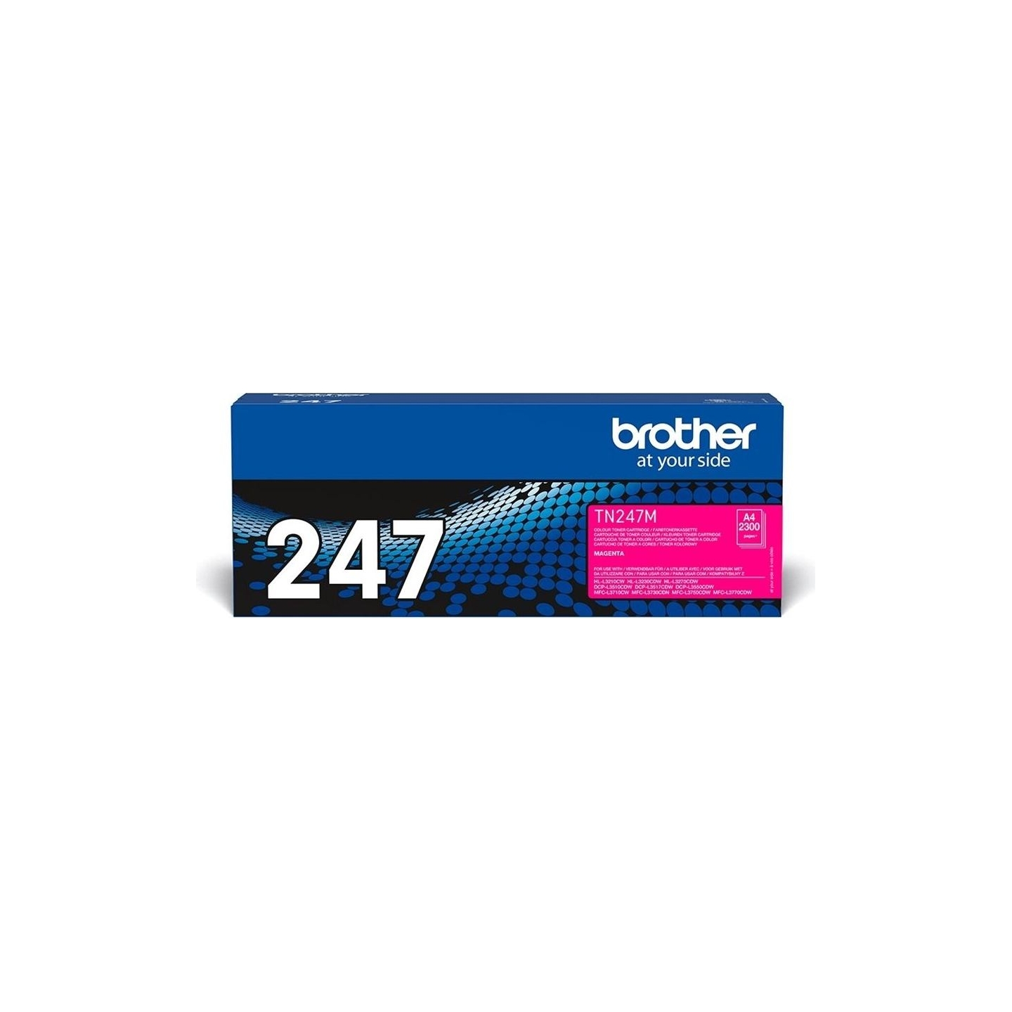 Brother TN-247C MAGENTA TONER CARTRIDGE, YIELD 2,300 PAGES