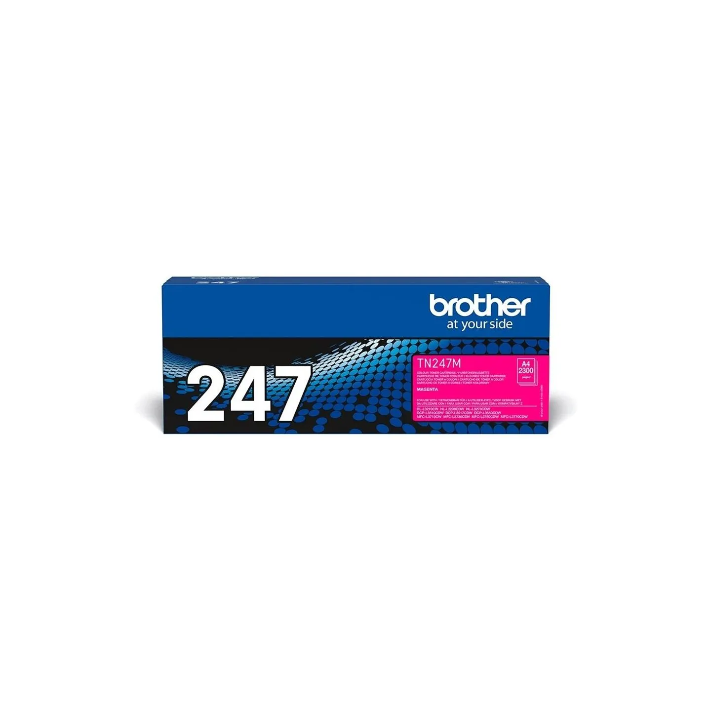 Brother TN-247C MAGENTA TONER CARTRIDGE, YIELD 2,300 PAGES