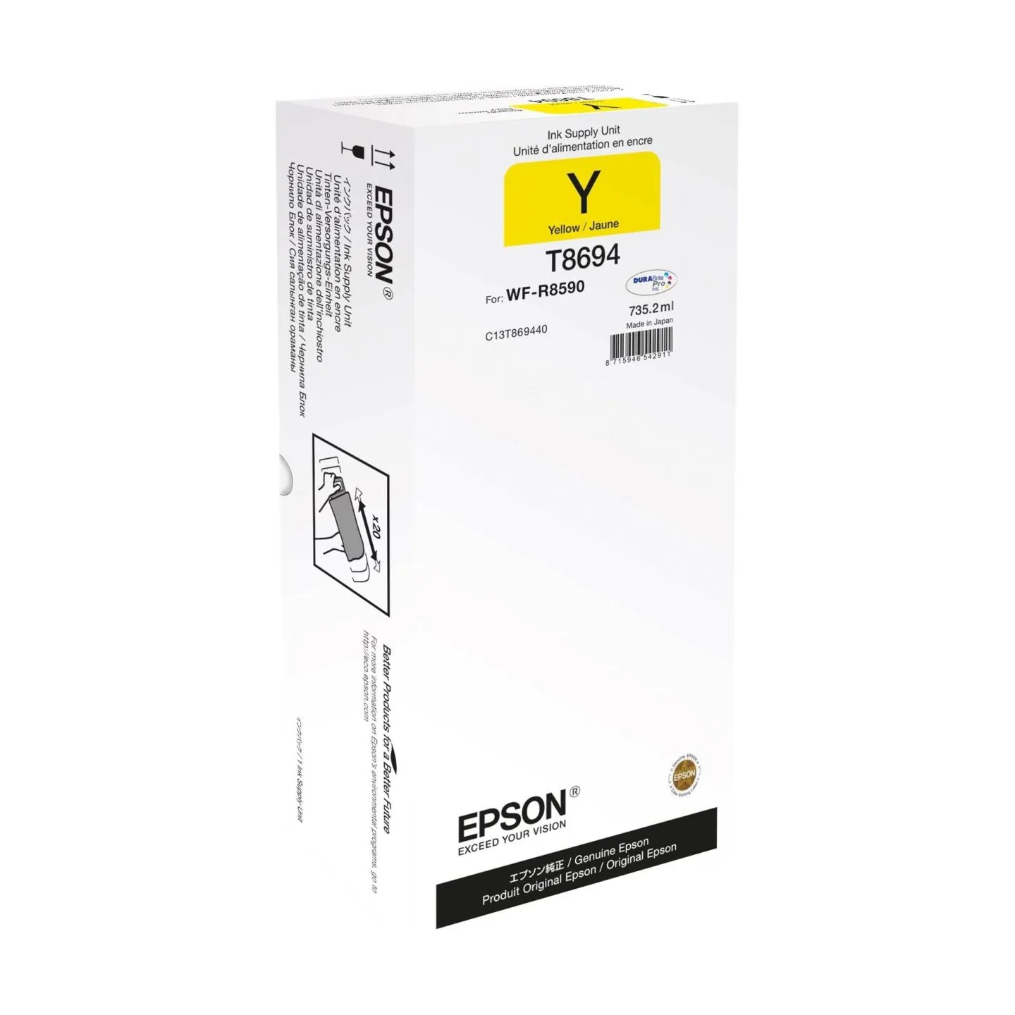 Epson C13T869440 | Ink Cartridge XXL | Yellow