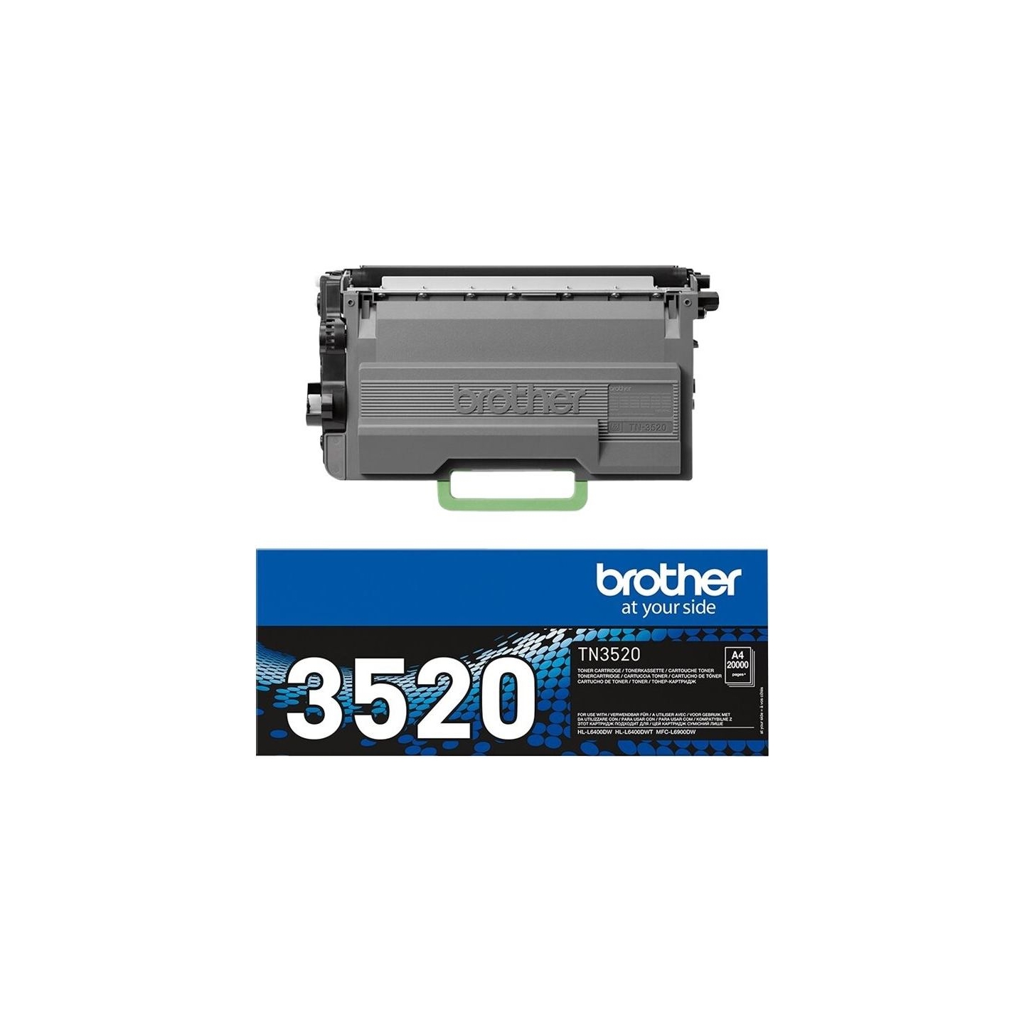 Brother TN-3520 TONER BLACK 20000P