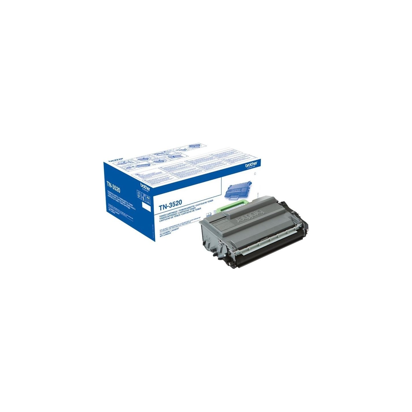 Brother TN-3520 TONER BLACK 20000P