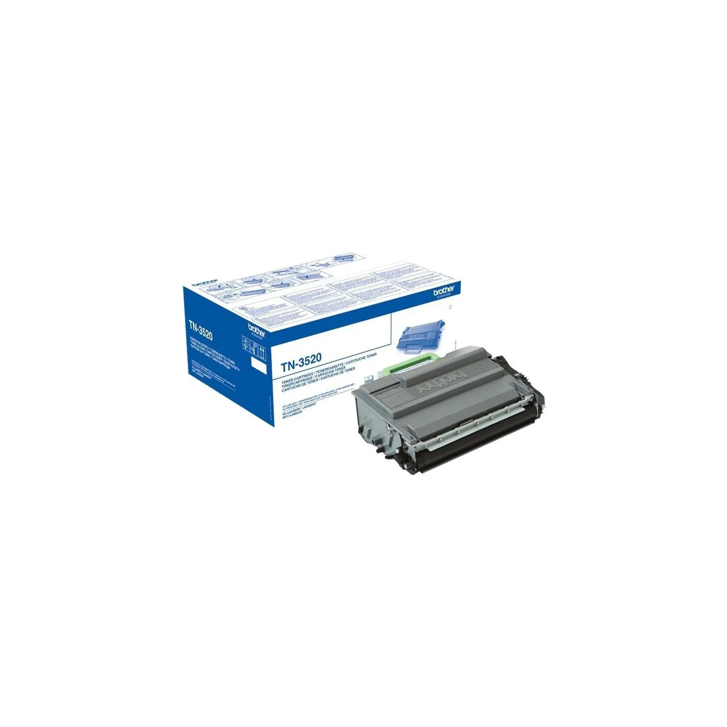 Brother TN-3520 TONER BLACK 20000P