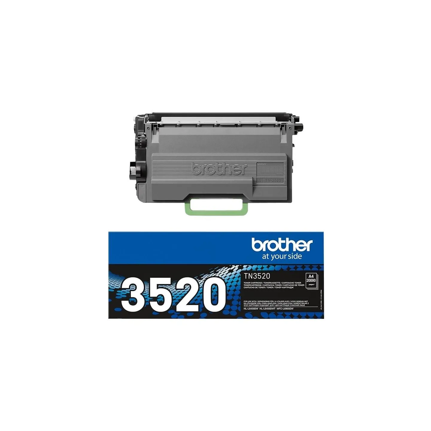 Brother TN-3520 TONER BLACK 20000P