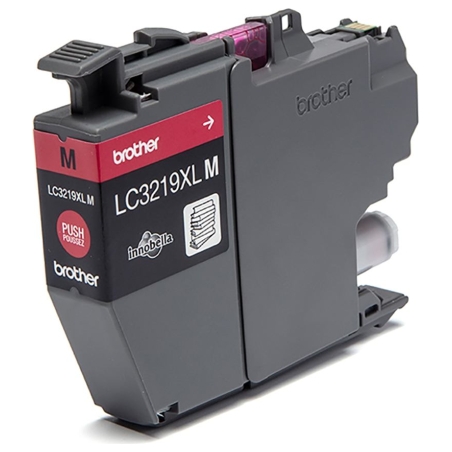 Brother LC-3219XLM MAGENTA INK CARTRIDGE, 1,500P