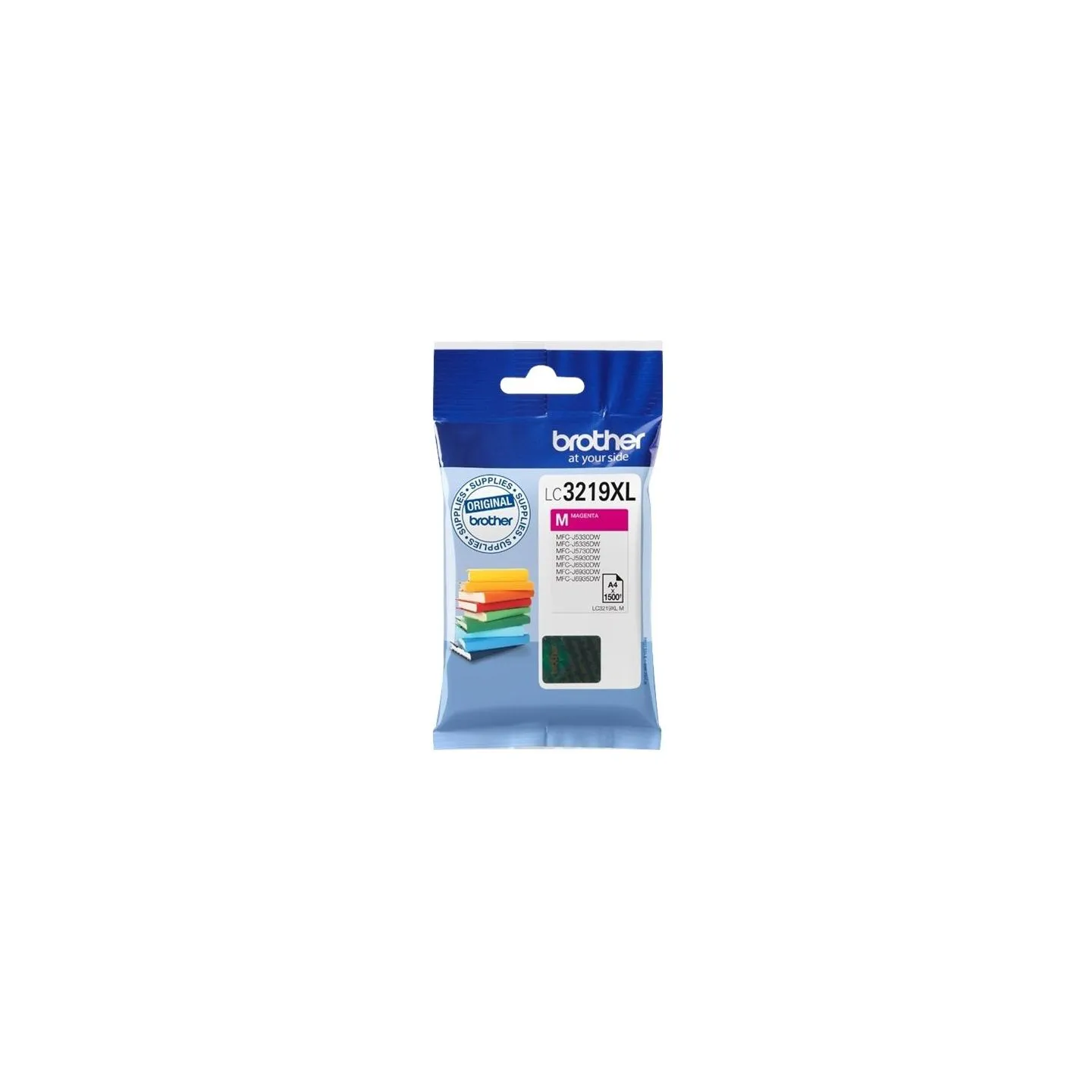 Brother LC-3219XLM MAGENTA INK CARTRIDGE, 1,500P