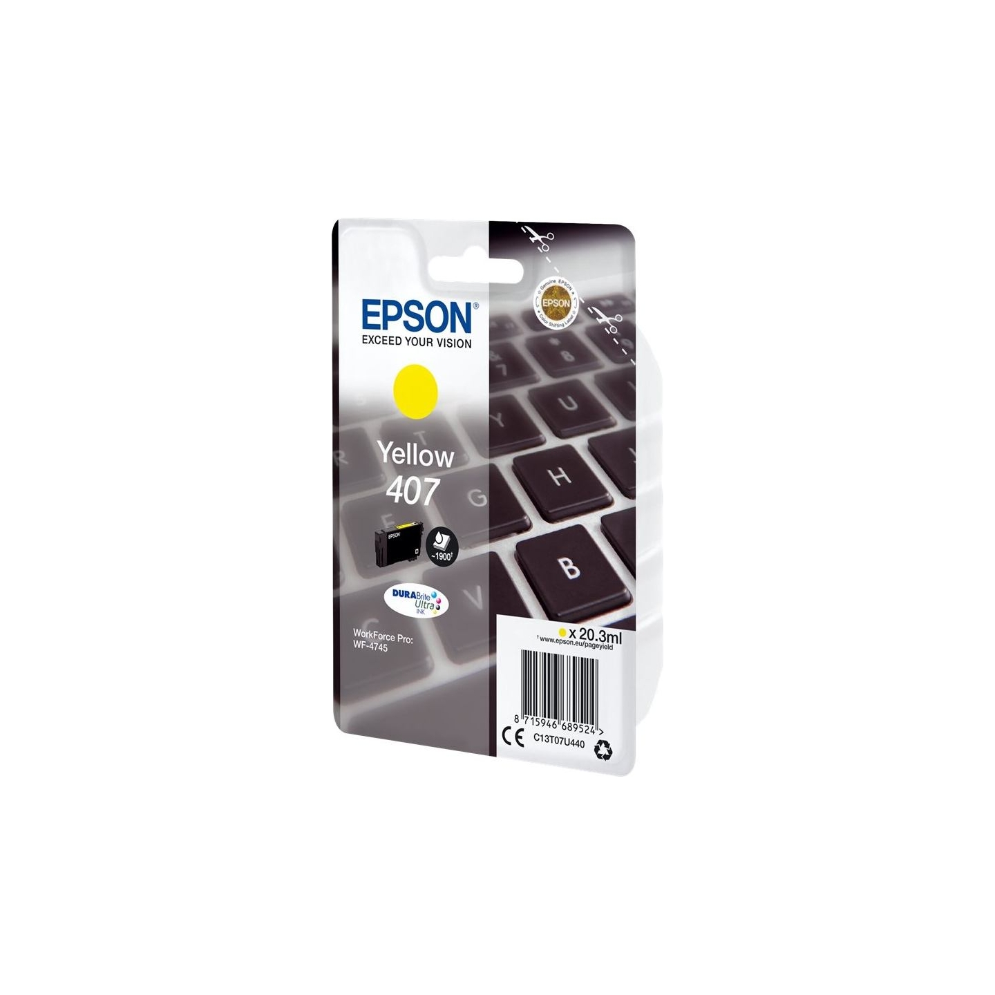 Epson WF-4745 Series | Ink Cartridge L Yellow | Ink Cartridge | Yellow