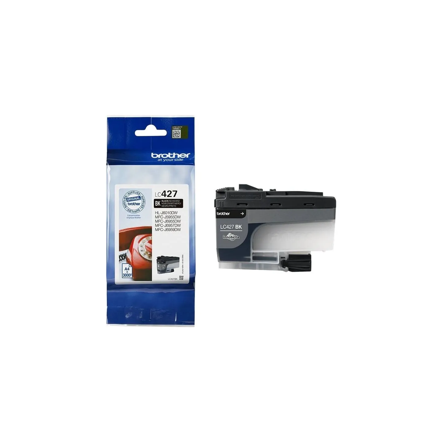 Brother LC427BK BLACK, 3,000 PAGES