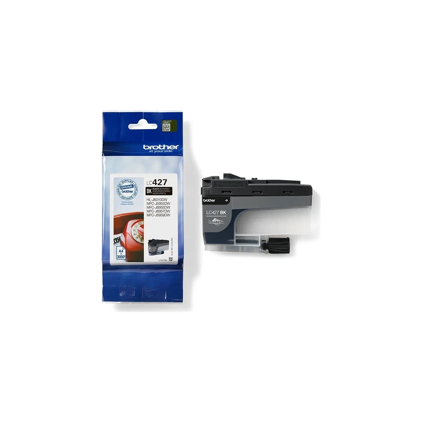 Brother LC427BK BLACK, 3,000 PAGES
