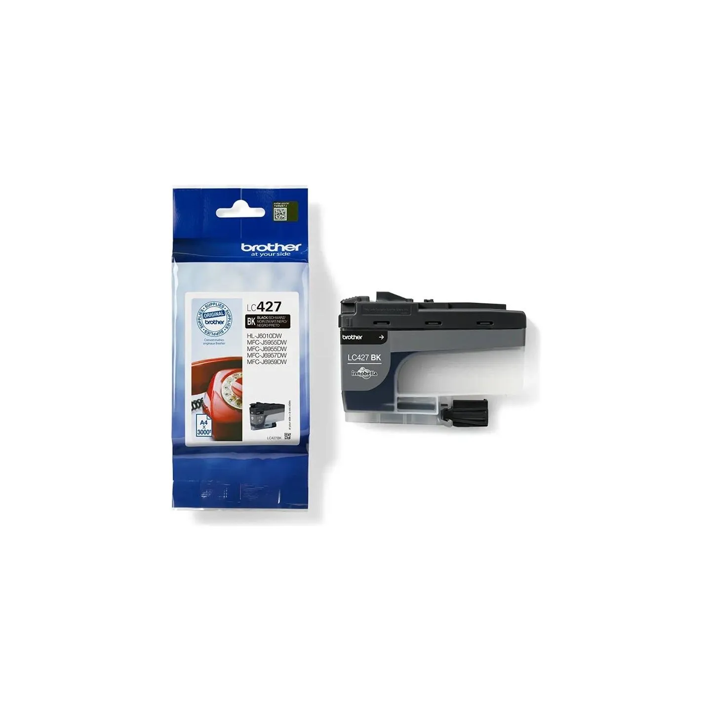 Brother LC427BK BLACK, 3,000 PAGES