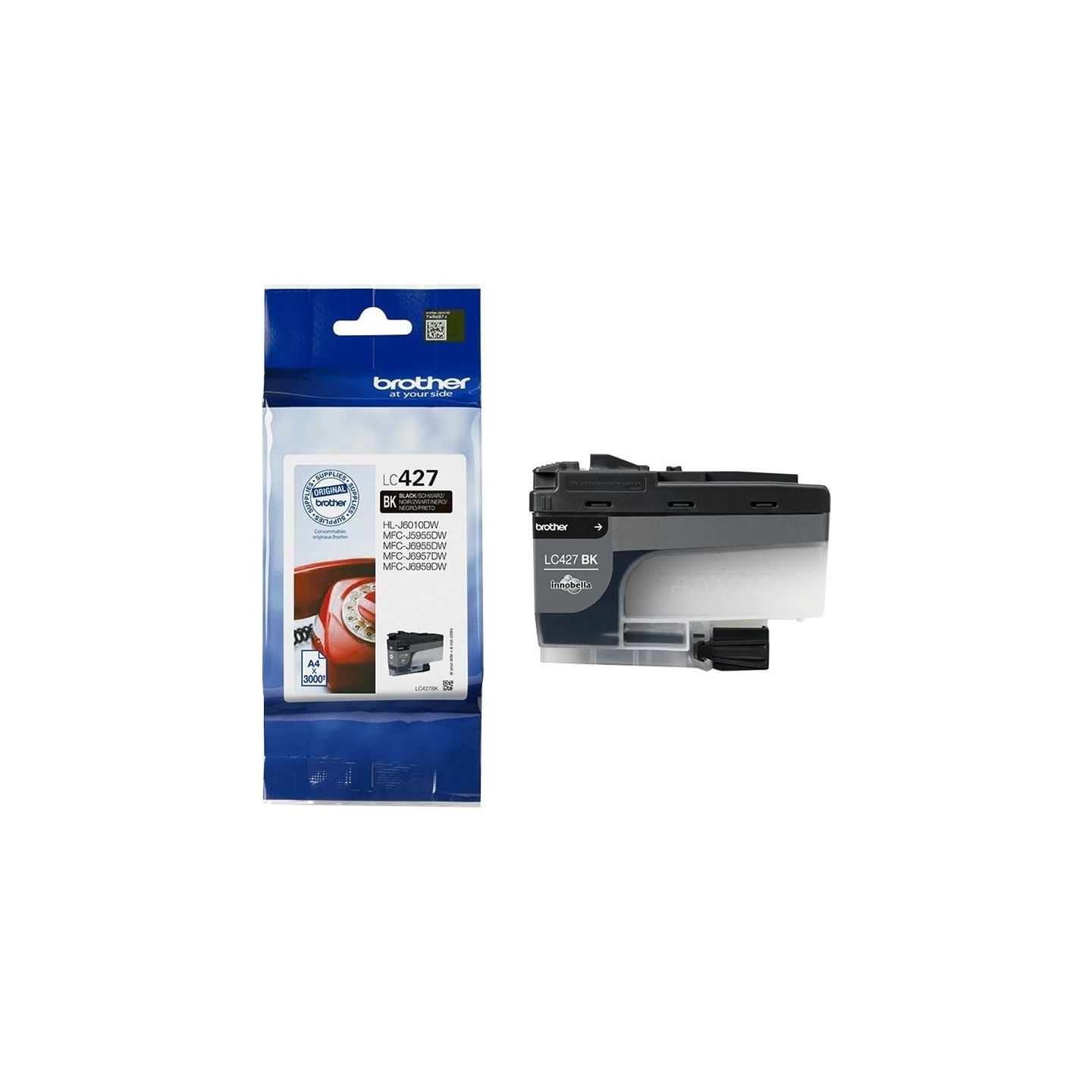 Brother LC427BK BLACK, 3,000 PAGES