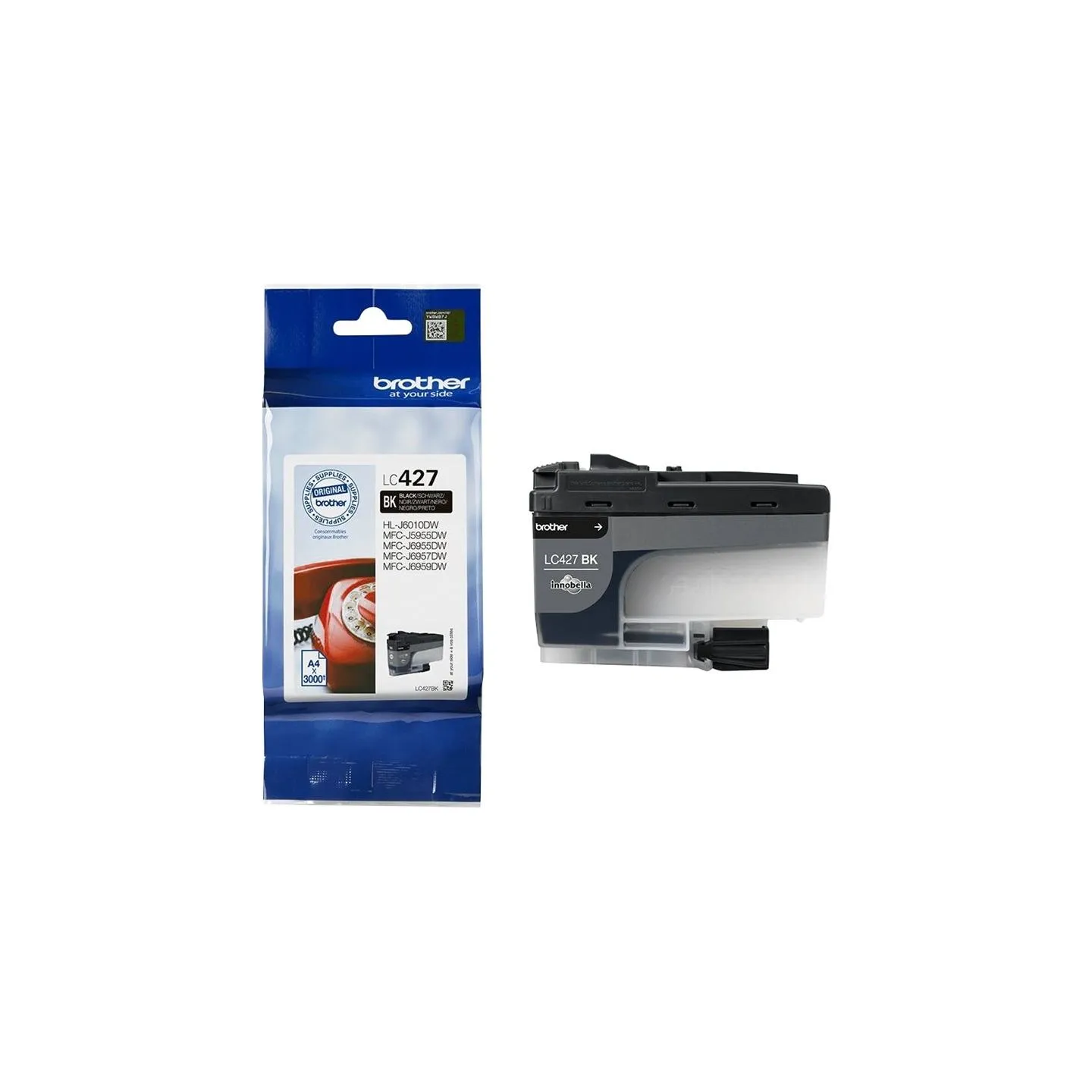 Brother LC427BK BLACK, 3,000 PAGES