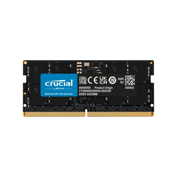 Crucial 32GB DDR5-5600 SODIMM CL46 (16Gbit) Tray