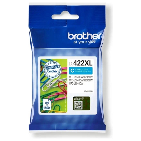 Brother LC422XLC HY INK FOR BH19M/B