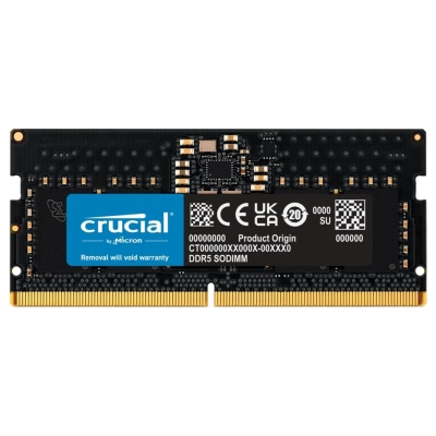 Crucial 8GB DDR5-5600 SODIMM CL46 (16Gbit)