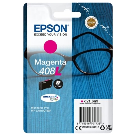 Epson DURABrite Ultra 408L | Ink cartrige | Magenta