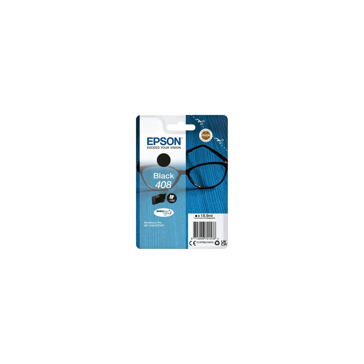Epson DURABrite Ultra 408L | Ink cartrige | Black