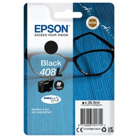 Epson 408L | DURABrite Ultra Ink | Black