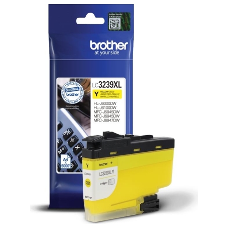 Brother High-yield Ink Cartridge | LC3239XLY | Ink | Yellow