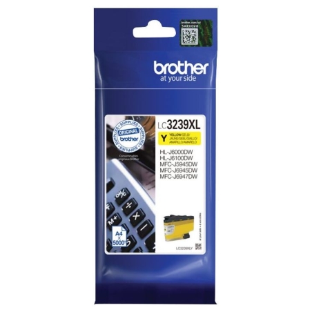 Brother High-yield Ink Cartridge | LC3239XLY | Ink | Yellow