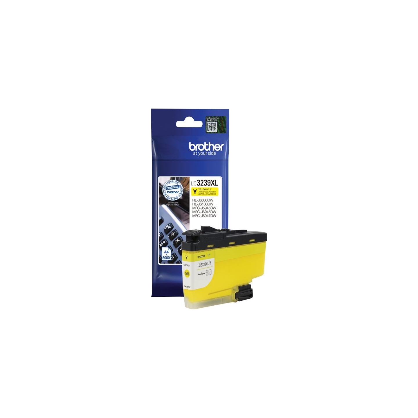 Brother High-yield Ink Cartridge | LC3239XLY | Ink | Yellow