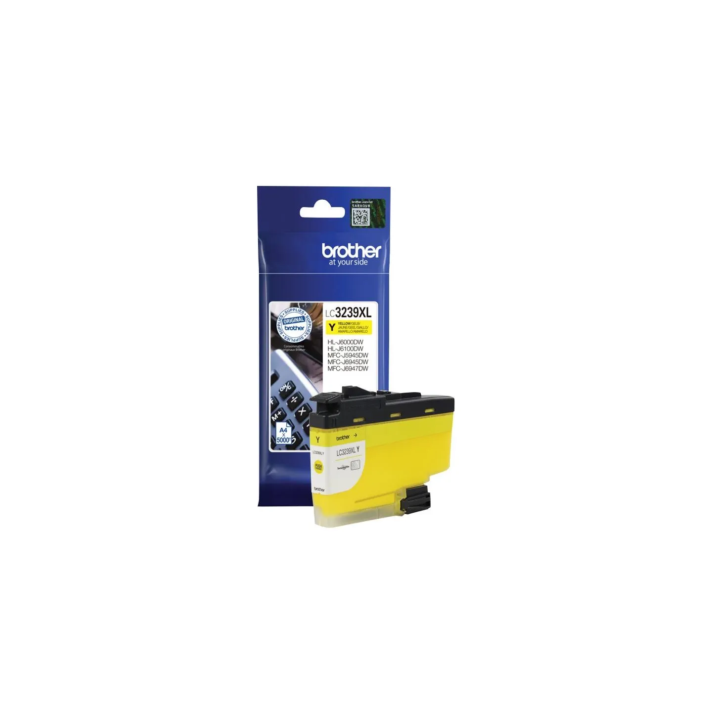 Brother High-yield Ink Cartridge | LC3239XLY | Ink | Yellow