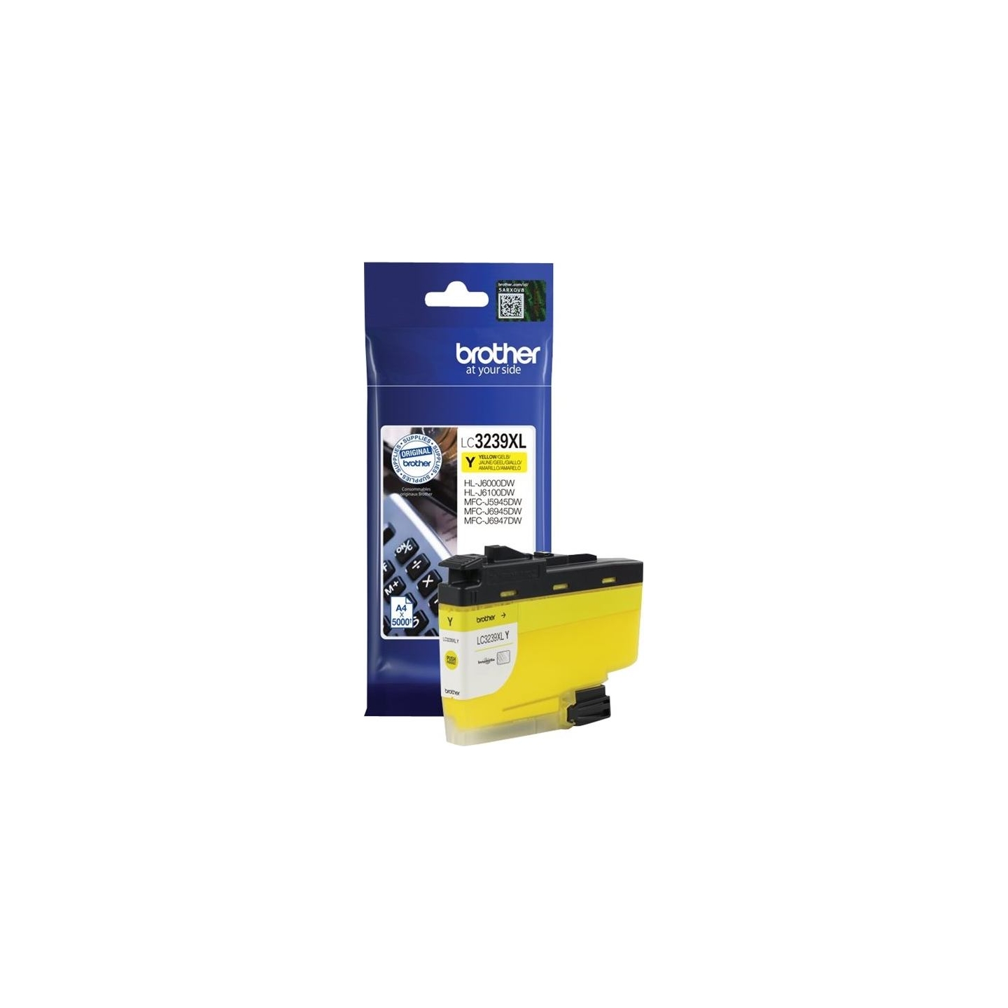 Brother High-yield Ink Cartridge | LC3239XLY | Ink | Yellow