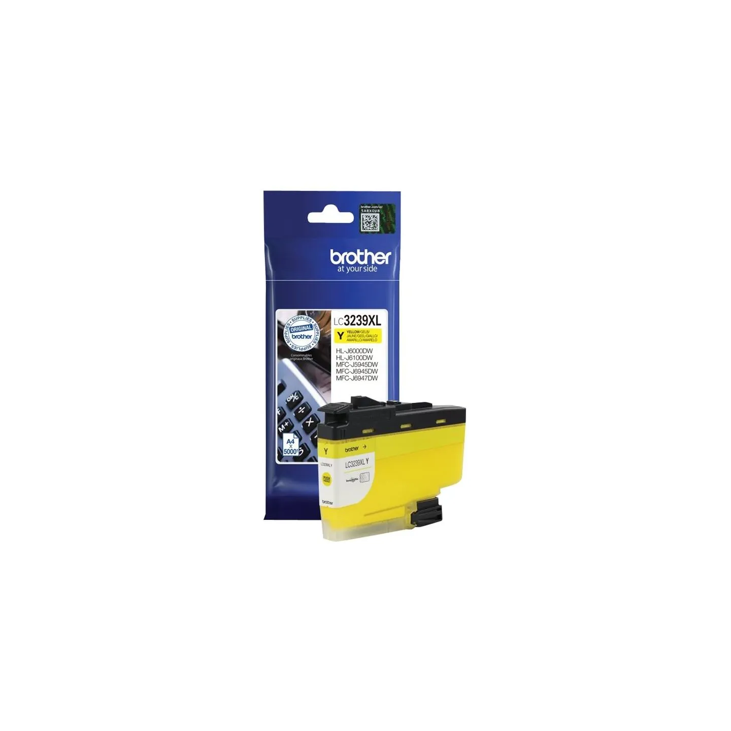 Brother High-yield Ink Cartridge | LC3239XLY | Ink | Yellow