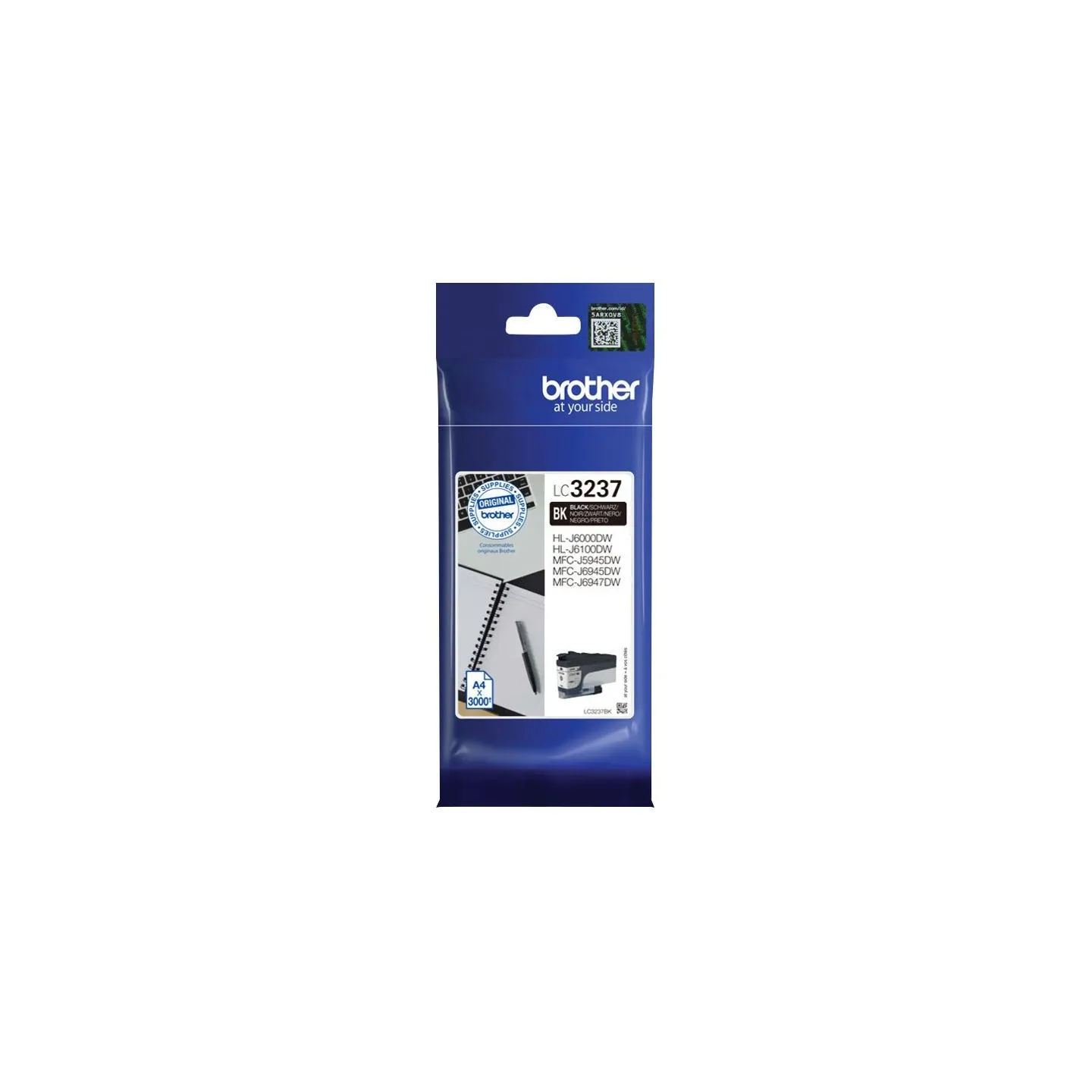 Brother LC3237BK TONER BLACK 3000