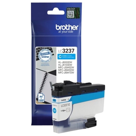 Brother LC3237C | Ink Cartridge | Cyan