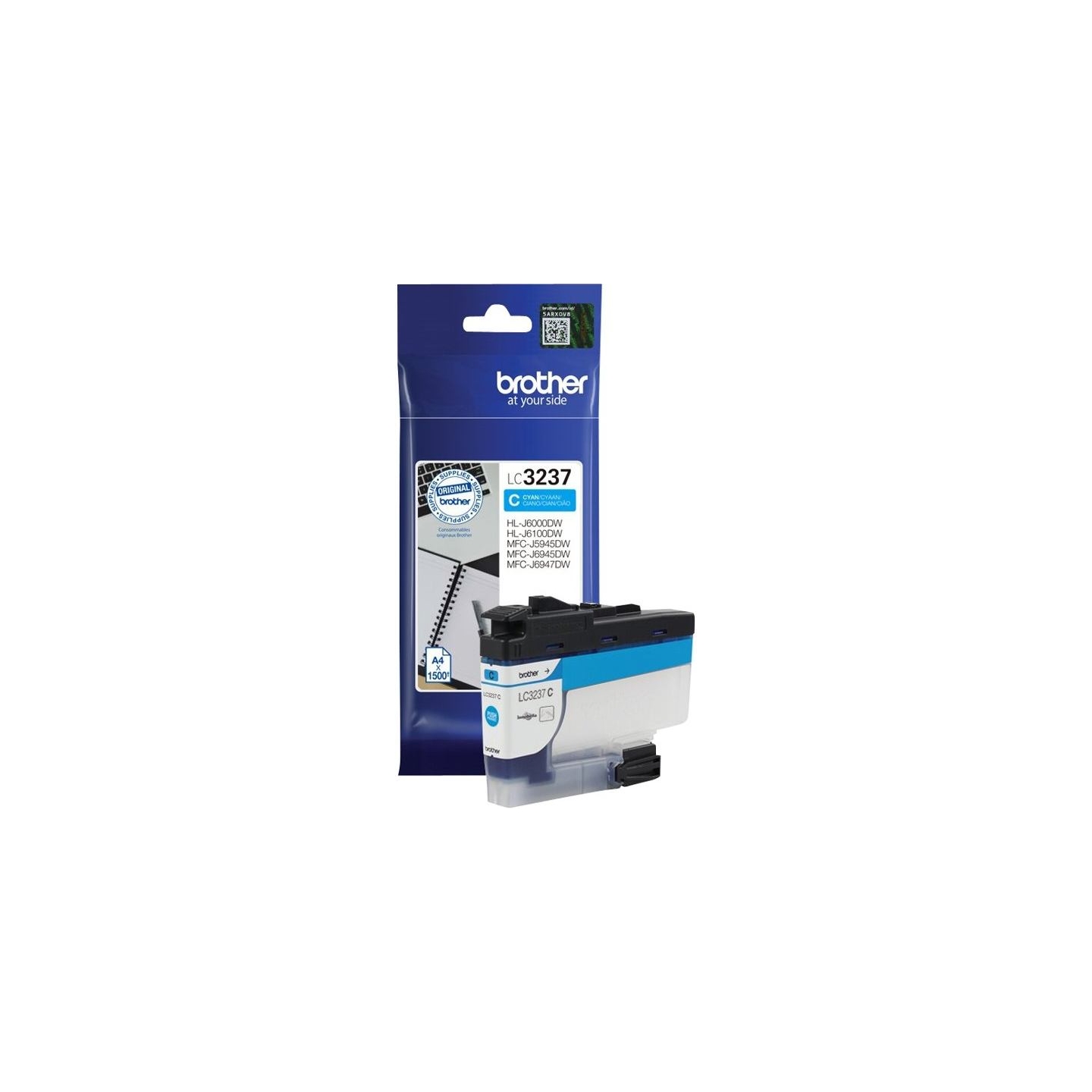 Brother LC3237C | Ink Cartridge | Cyan