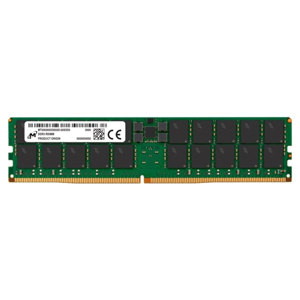 Micron 32GB DDR5 ECC UDIMM 2Rx8 5600 CL46 (16Gbit) (Single Pack)