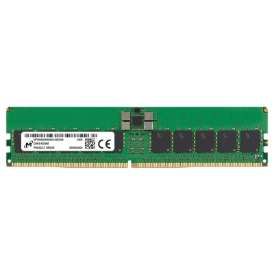 Micron DDR5 RDIMM 32GB 2Rx8 6400 CL52 (16Gbit) (Tray)