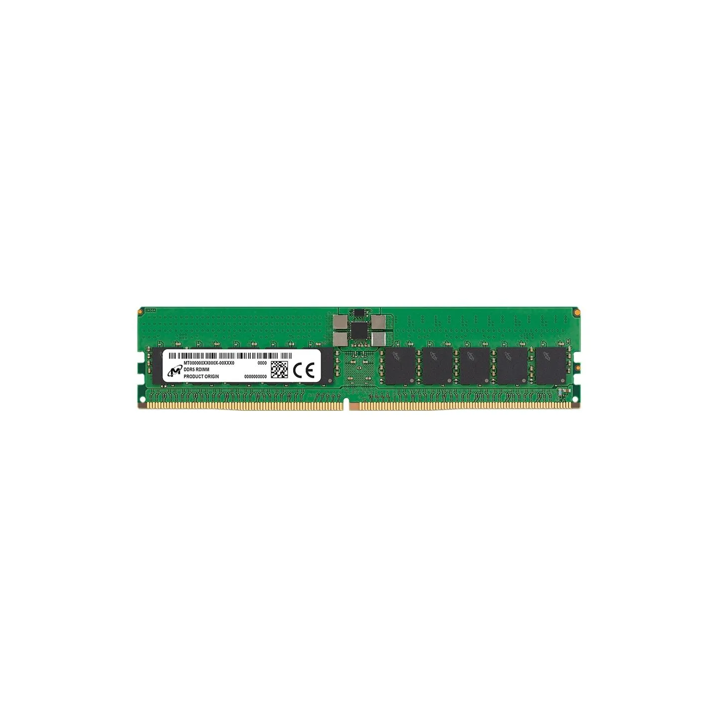 Micron DDR5 RDIMM 32GB 2Rx8 6400 CL52 (16Gbit) (Tray)