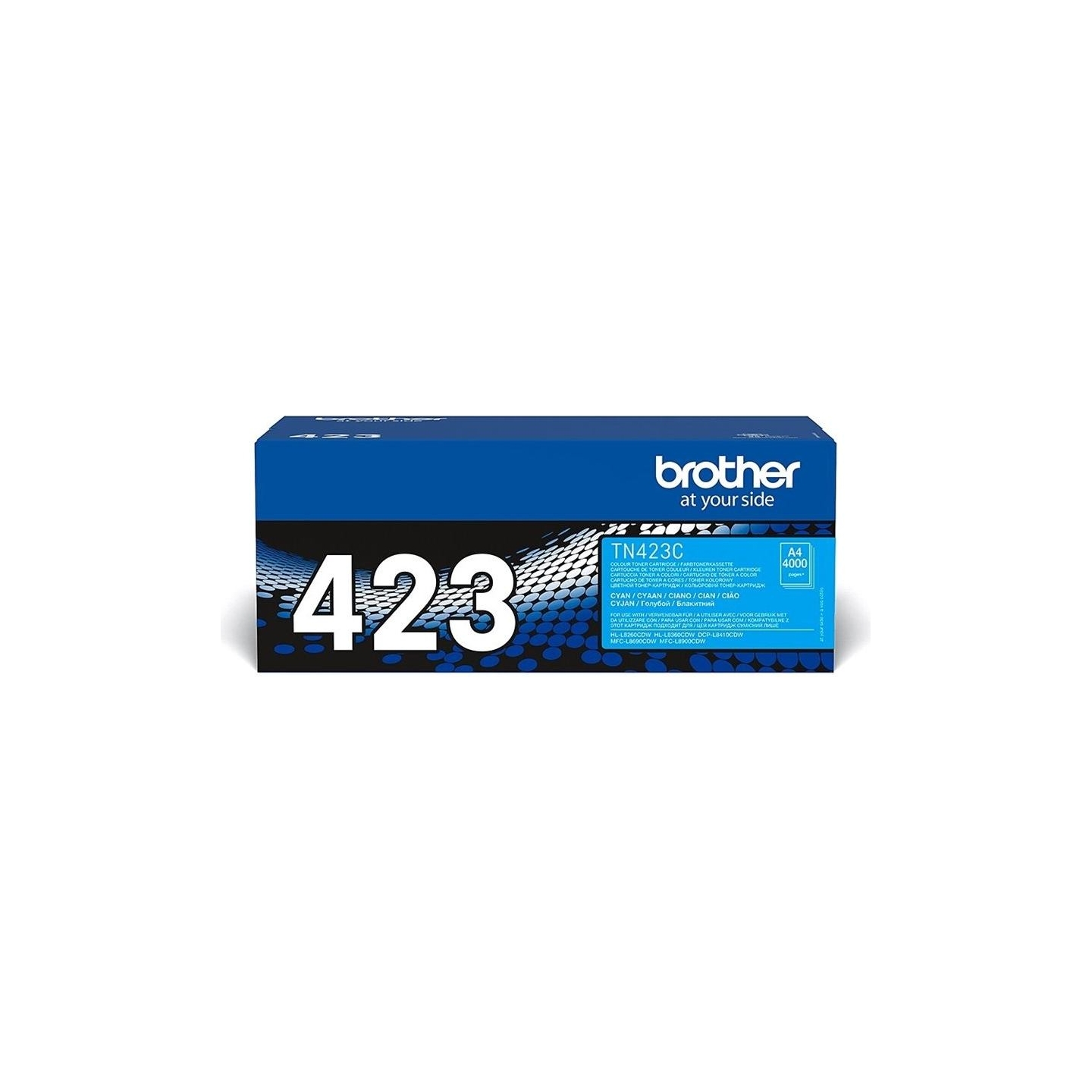 Brother TN-423C CYAN HIGH YIELD TONER, 4,000P