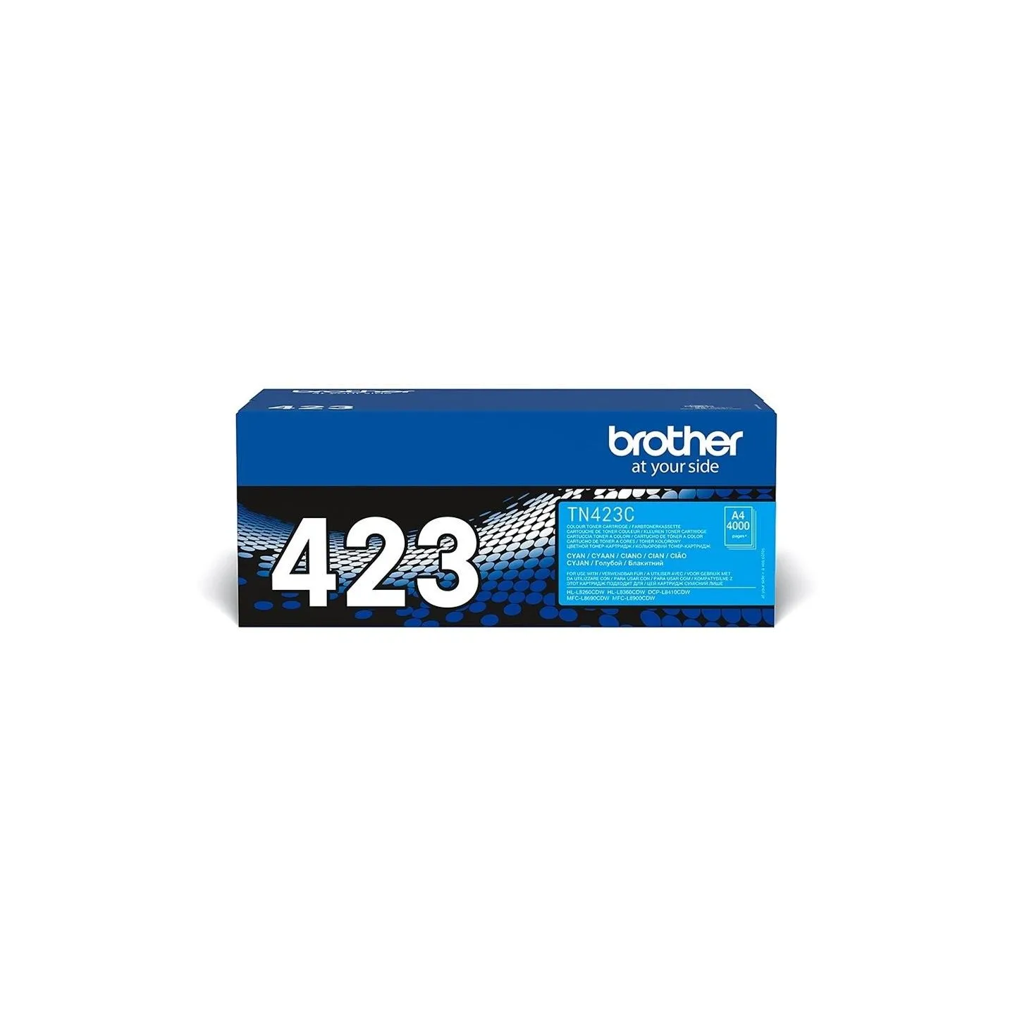 Brother TN-423C CYAN HIGH YIELD TONER, 4,000P