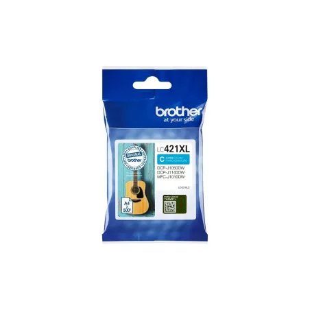 Brother LC421XLC Ink Cartridge, Cyan | Brother LC421XLC | Ink cartridge | Cyan