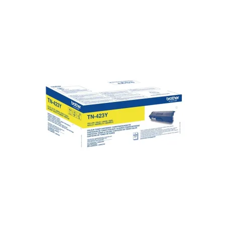 Brother TN-423Y YELLOW HIGH YIELD TONER, 4,000P