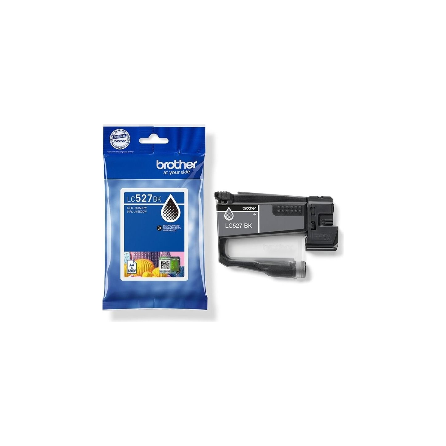 Brother LC527BK BLACK INK-CARTRIDGE 1300P