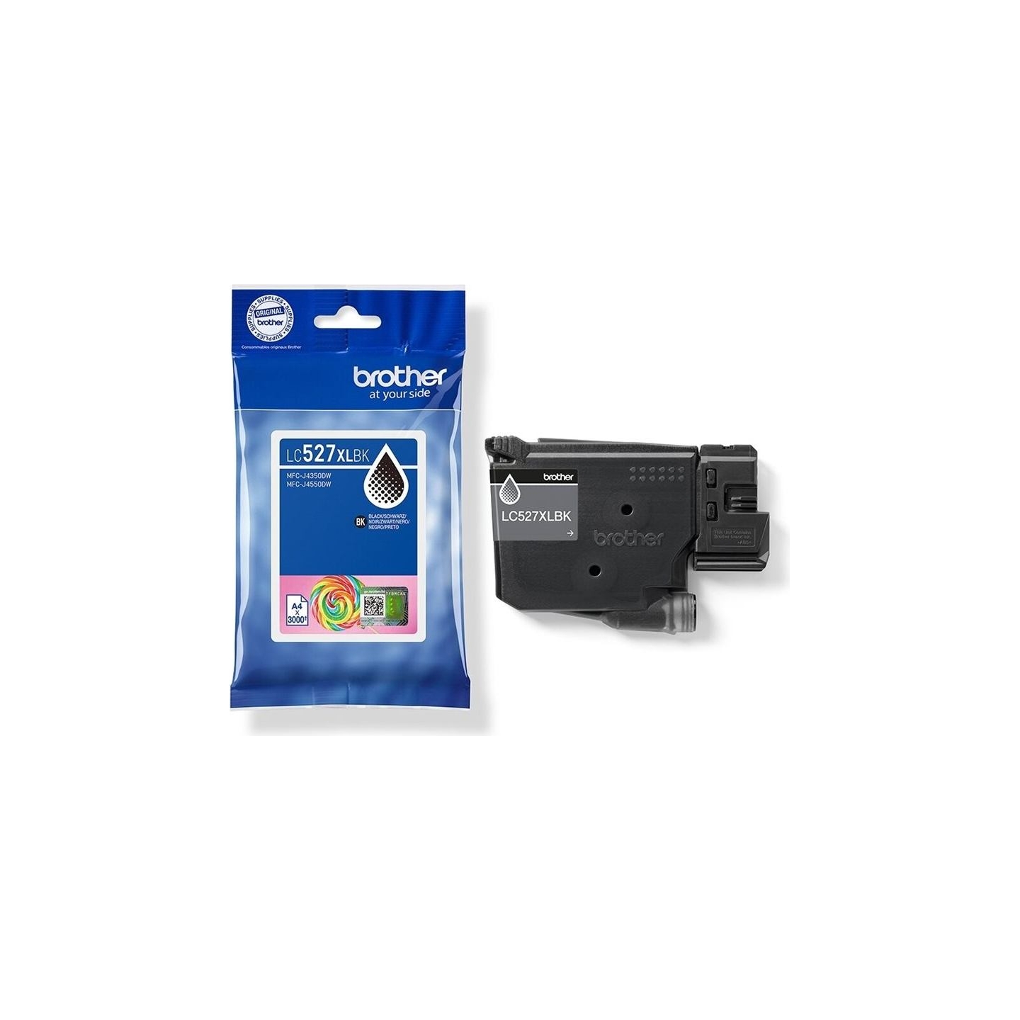 Brother LC527XLBK BLACK HIGH YIELD INK-CARTRIDGE 3000P