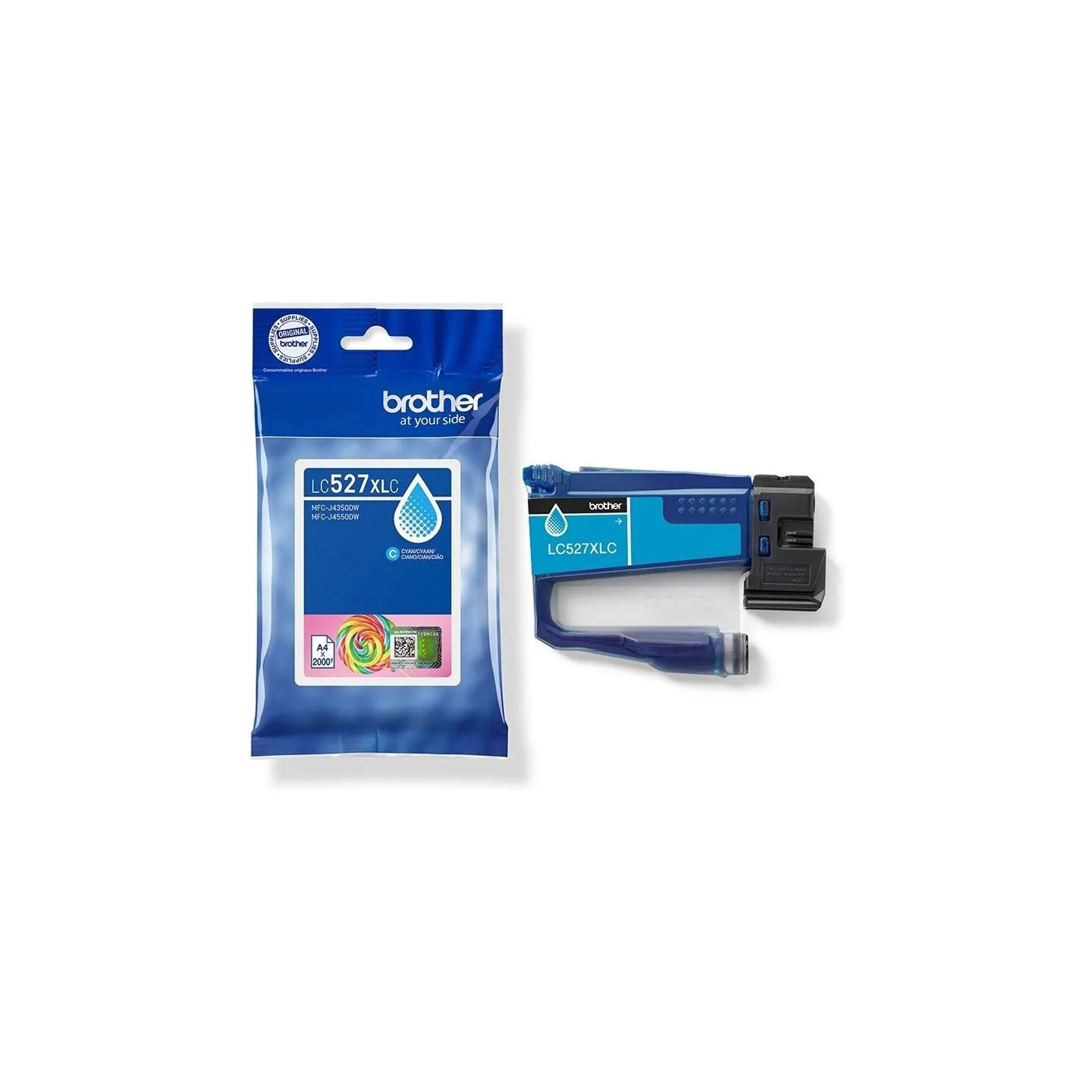 Brother LC527XLC CYAN HIGH YIELD INK-CARTRIDGE 2000P