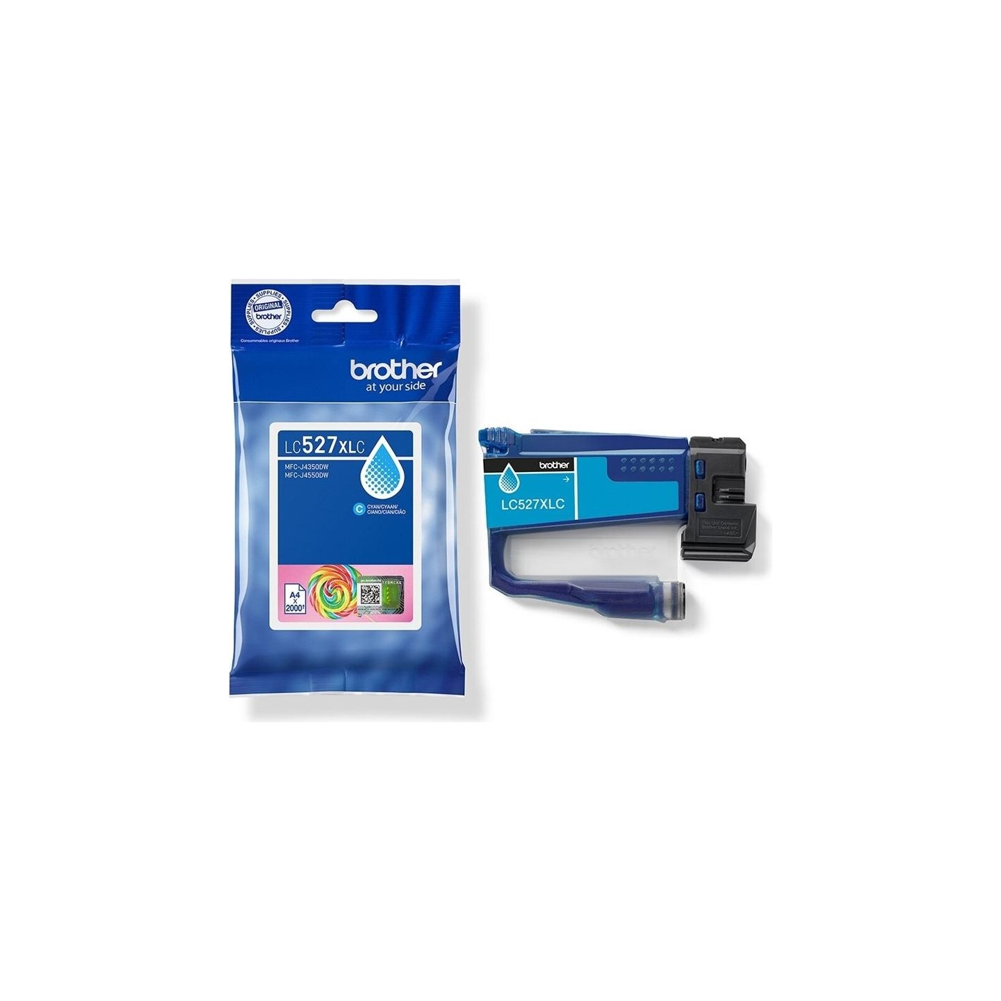 Brother LC527XLC | Ink Cartridge | Cyan