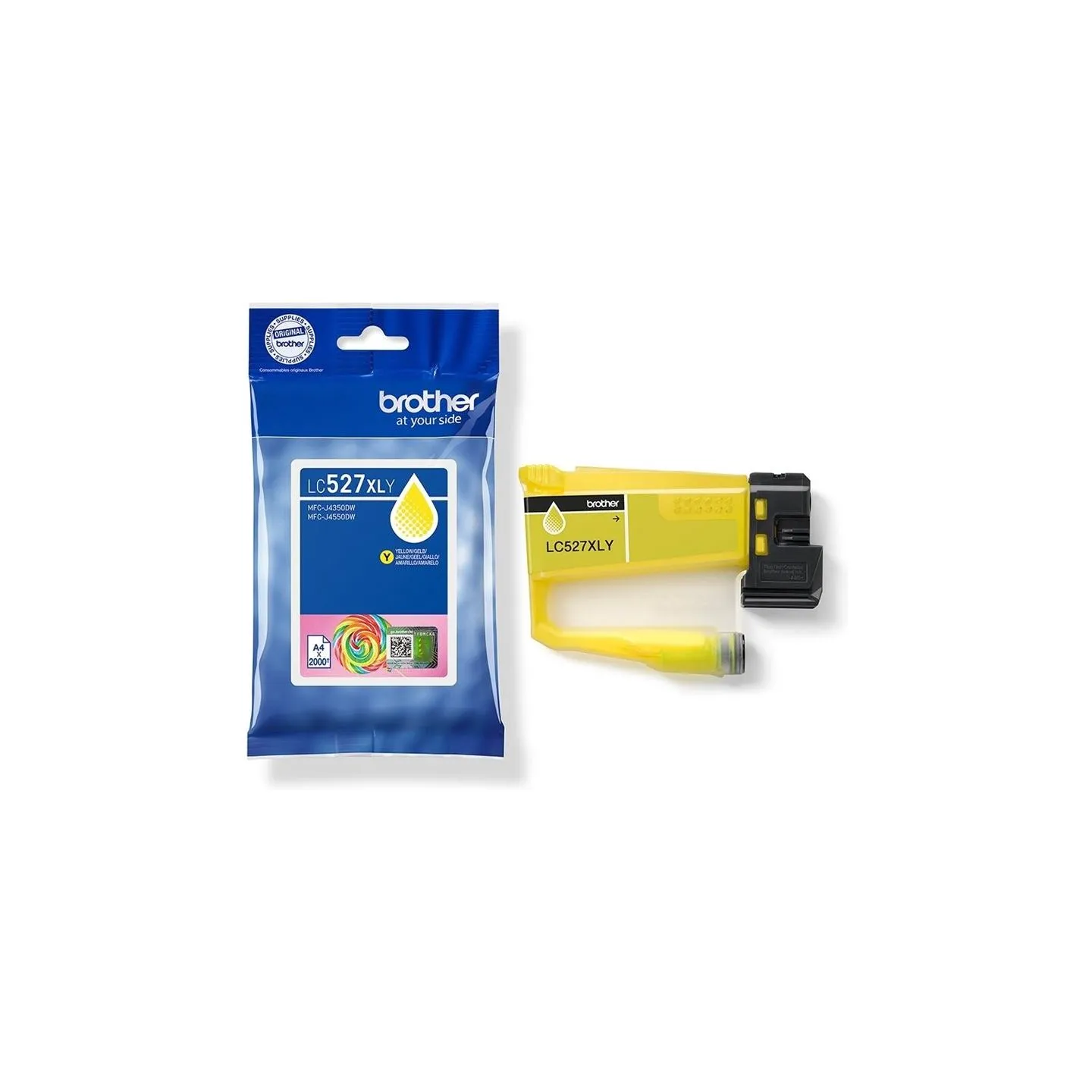 Brother LC527XLY | Ink Cartridge | Yellow