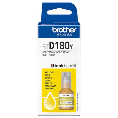 Brother BTD180Y | Ink refill | Yellow