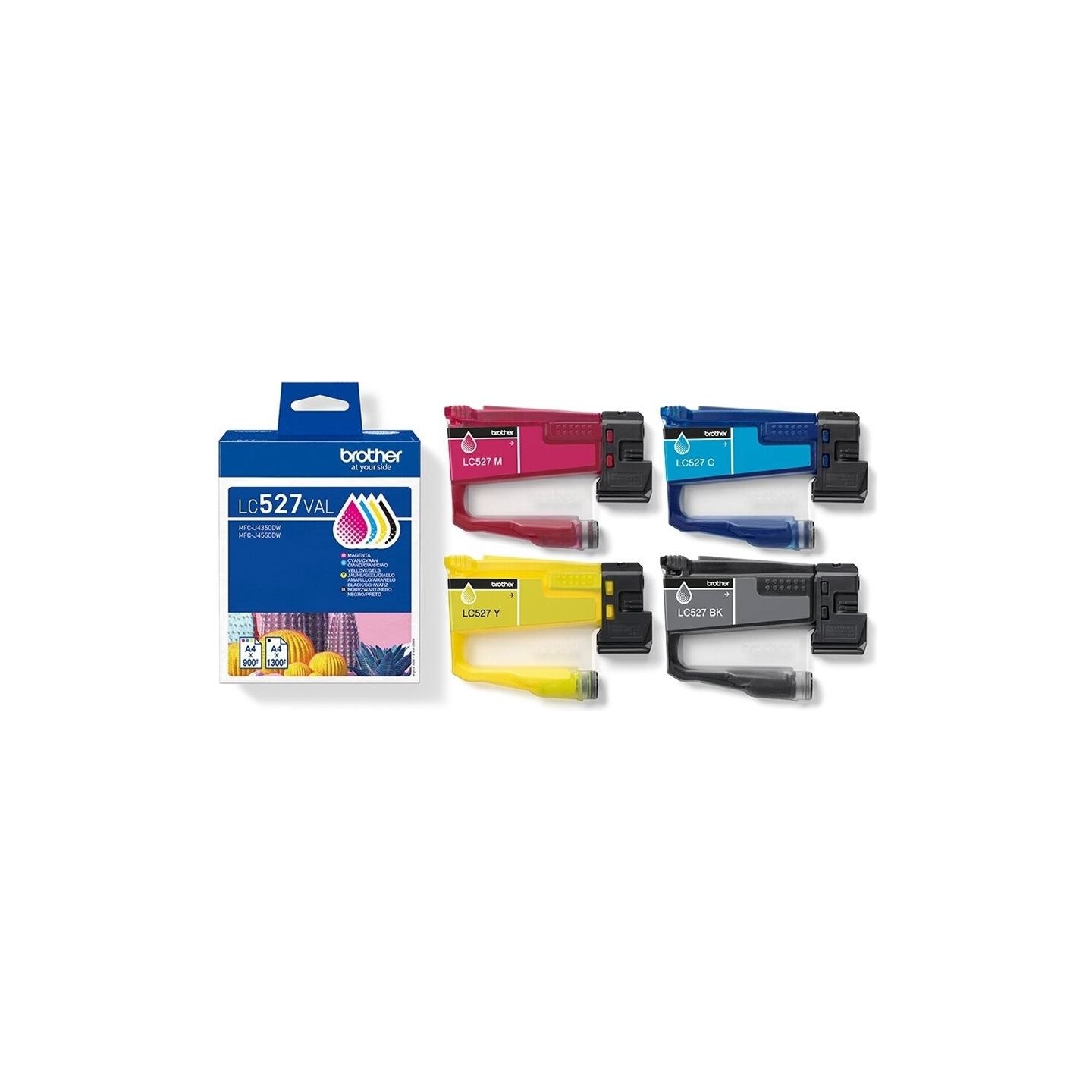 Brother LC527VAL VALUE PACK CMYK 1X1300+3X900P