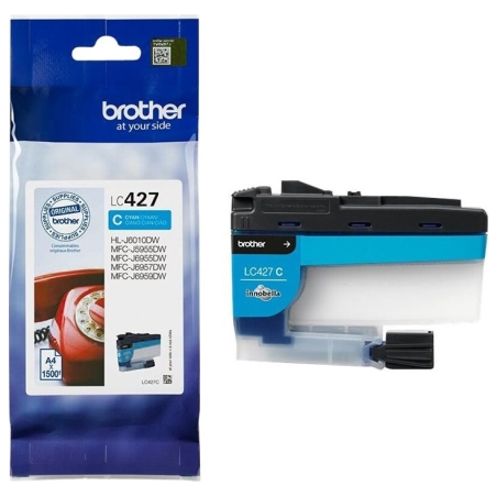Brother LC427C Cyan Ink Cartridge
