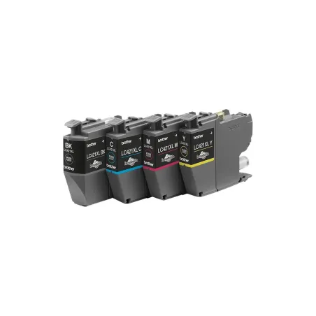 Brother LC421XLVAL Ink Cartridge Multipack | Brother Brother LC | LC421XLVAL | Brother LC421XL - 4-pack - XL - black, yellow, cy