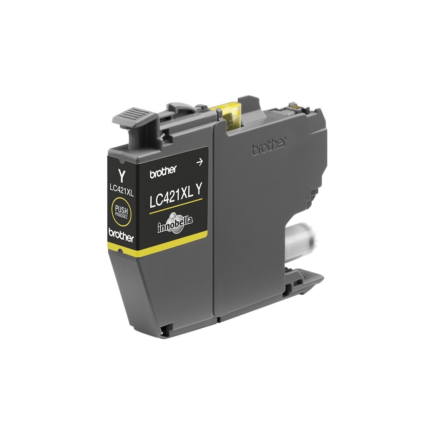 Brother LC421XLY Ink Cartridge, Yellow | Brother LC421XLY | Ink Cartridge | Yellow