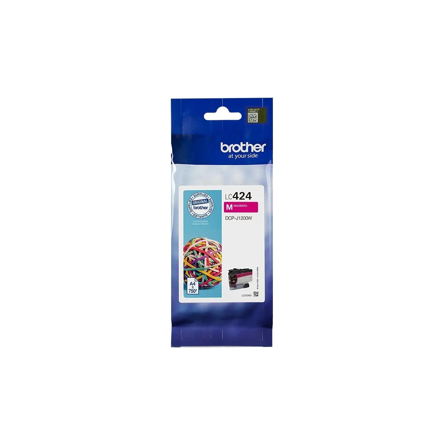 Brother LC-424M | Ink Cartridge | Magenta